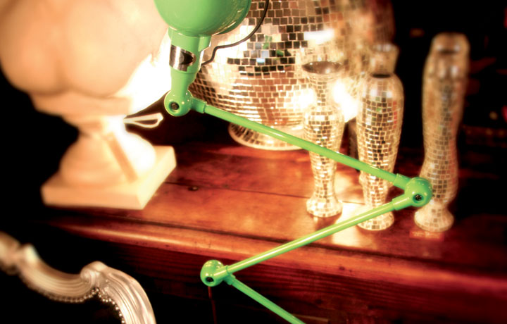 Jielde Signal SI433 jalkavalaisin harjattu teräs