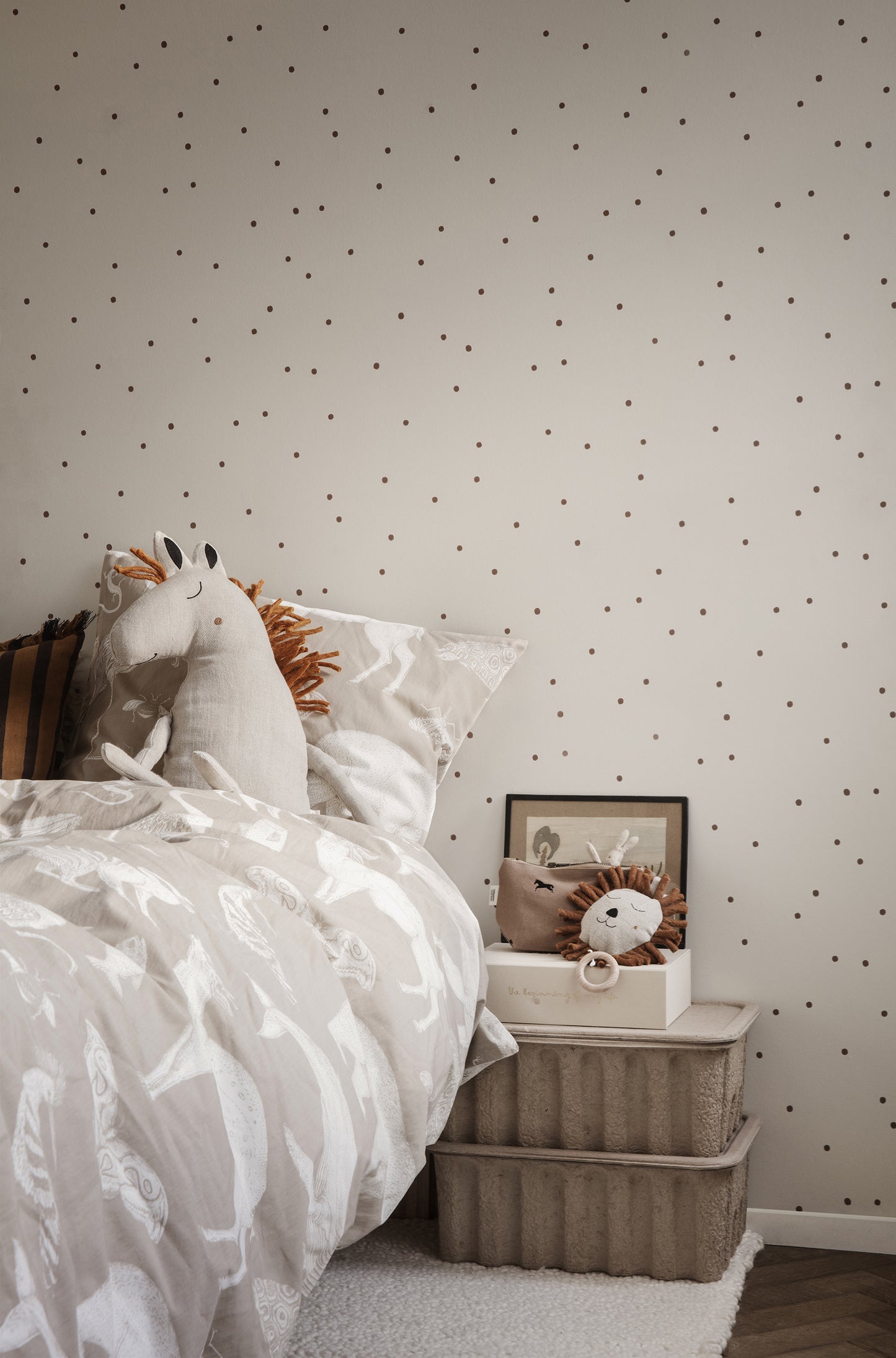 Ferm Living Safari Hevonen tyyny natural