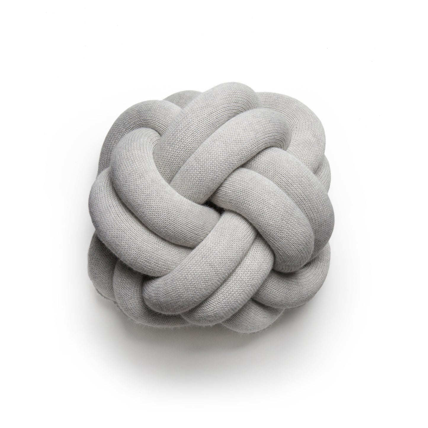 Design House Stockholm Knot tyyny vaaleanharmaa