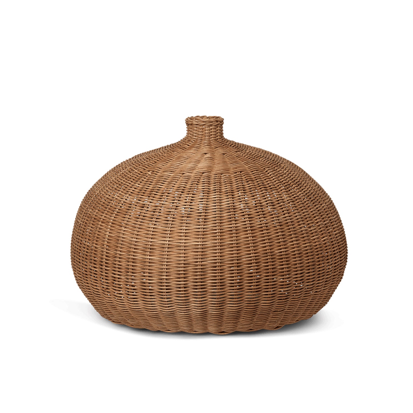 Ferm Living punottu Belly varjostin rottinki