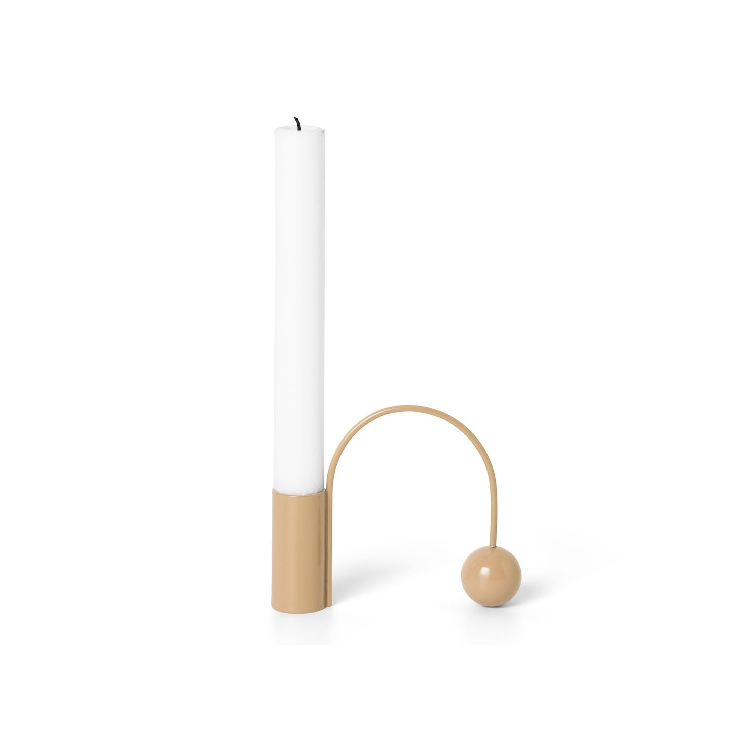 Ferm Living Balance kynttilänjalka beige
