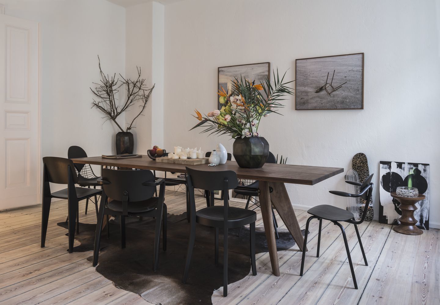Vitra Solvay pöytä 240x90 tumma tammi