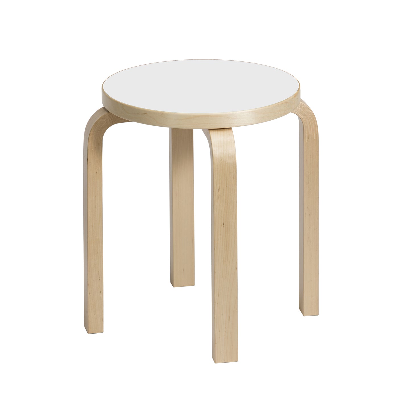Artek E60 jakkara valkoinen laminaatti