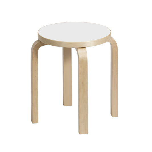 Artek E60 jakkara valkoinen laminaatti
