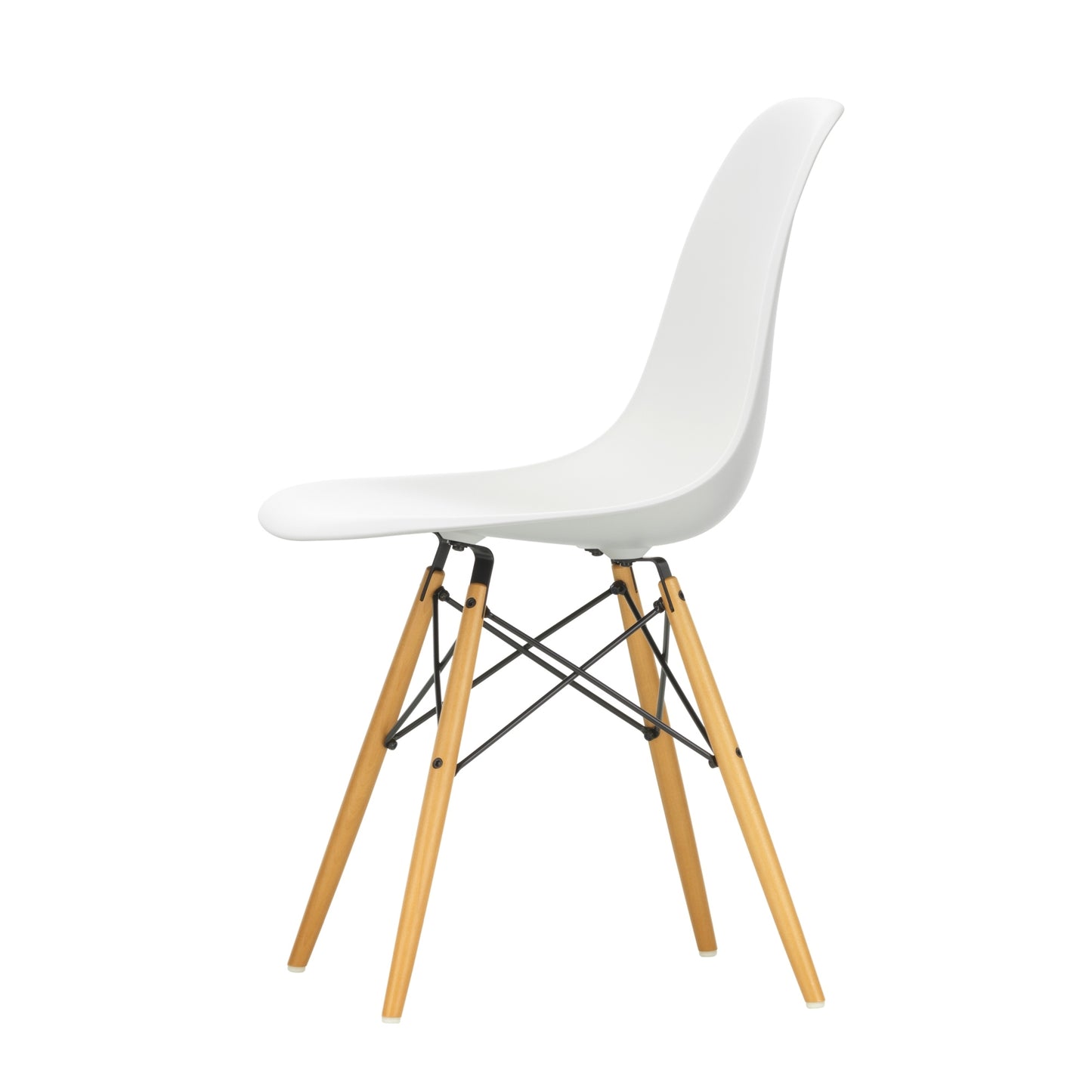 Vitra Eames DSW tuoli valkoinen/vaahtera