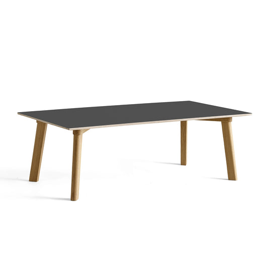 HAY CPH Deux 250 sohvapöytä 120x60 harmaa laminaatti/tammi