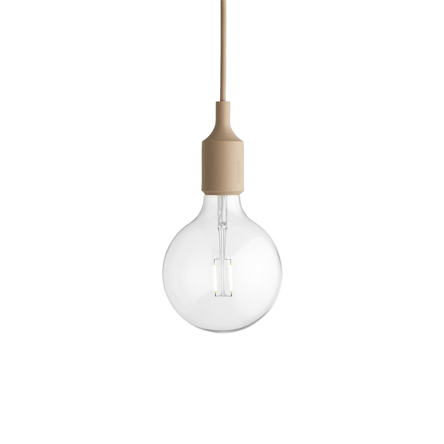 Muuto E27 valaisin beige-roosa