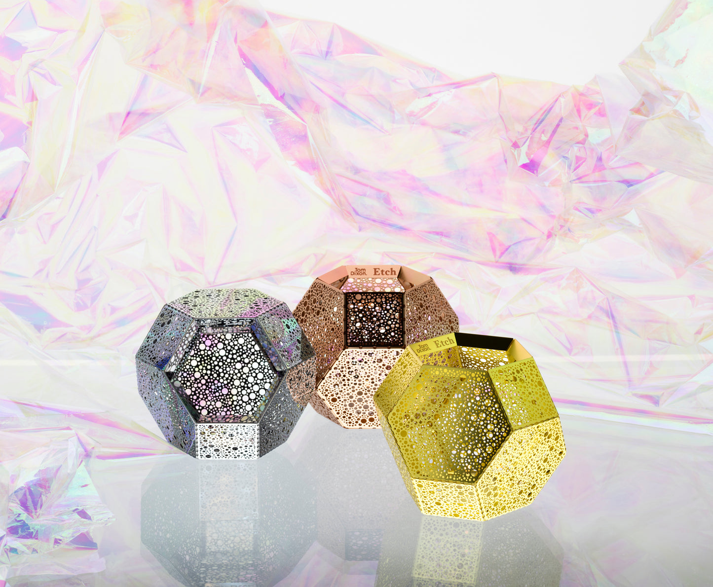 Tom Dixon Etch kynttilälyhty messinki