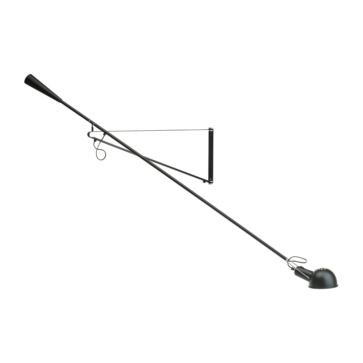 FLOS 265 seinävalaisin musta