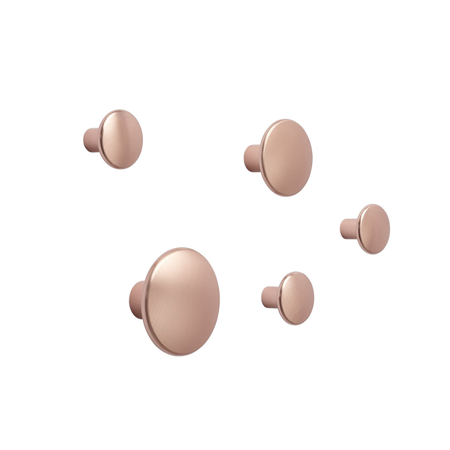Muuto Dots Metal ripustin 5 kpl