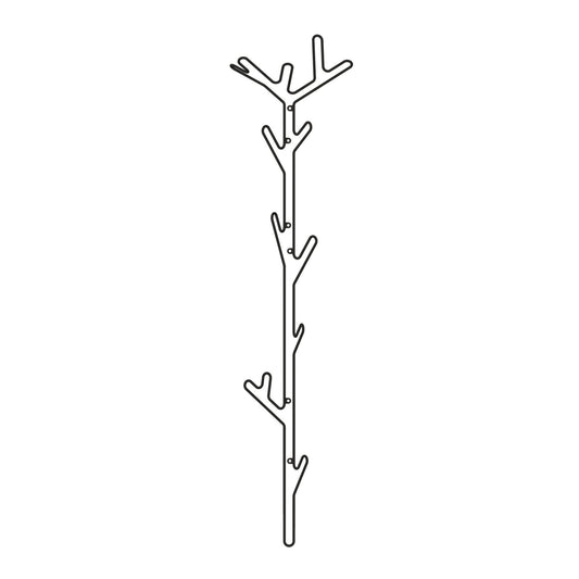 Maze Branch seinänaulakko musta