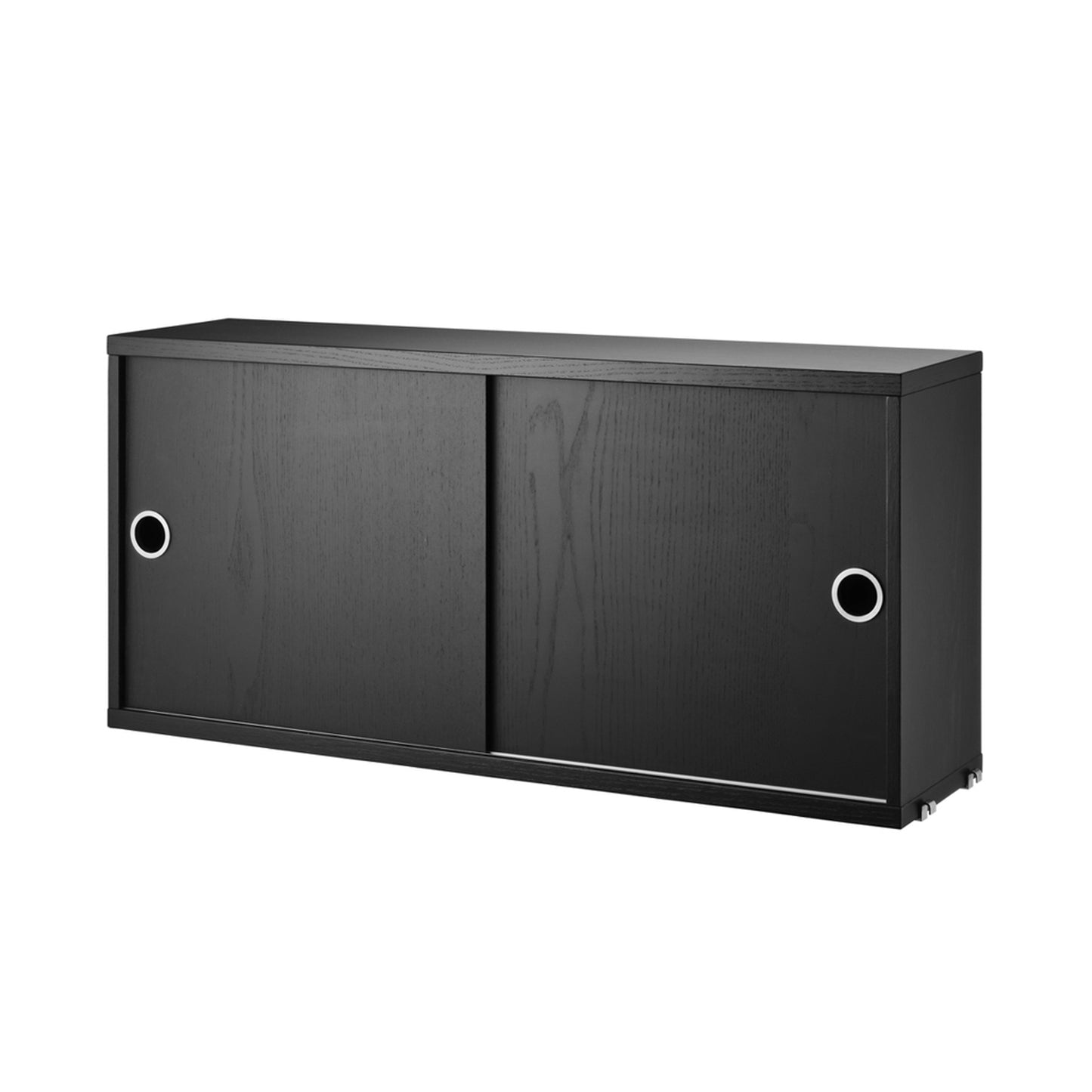 String System kaappi 78x20 musta