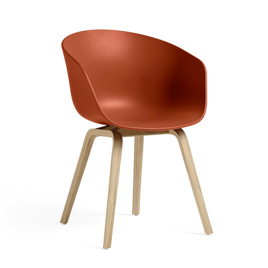 HAY About a Chair AAC22 oranssi/tammi