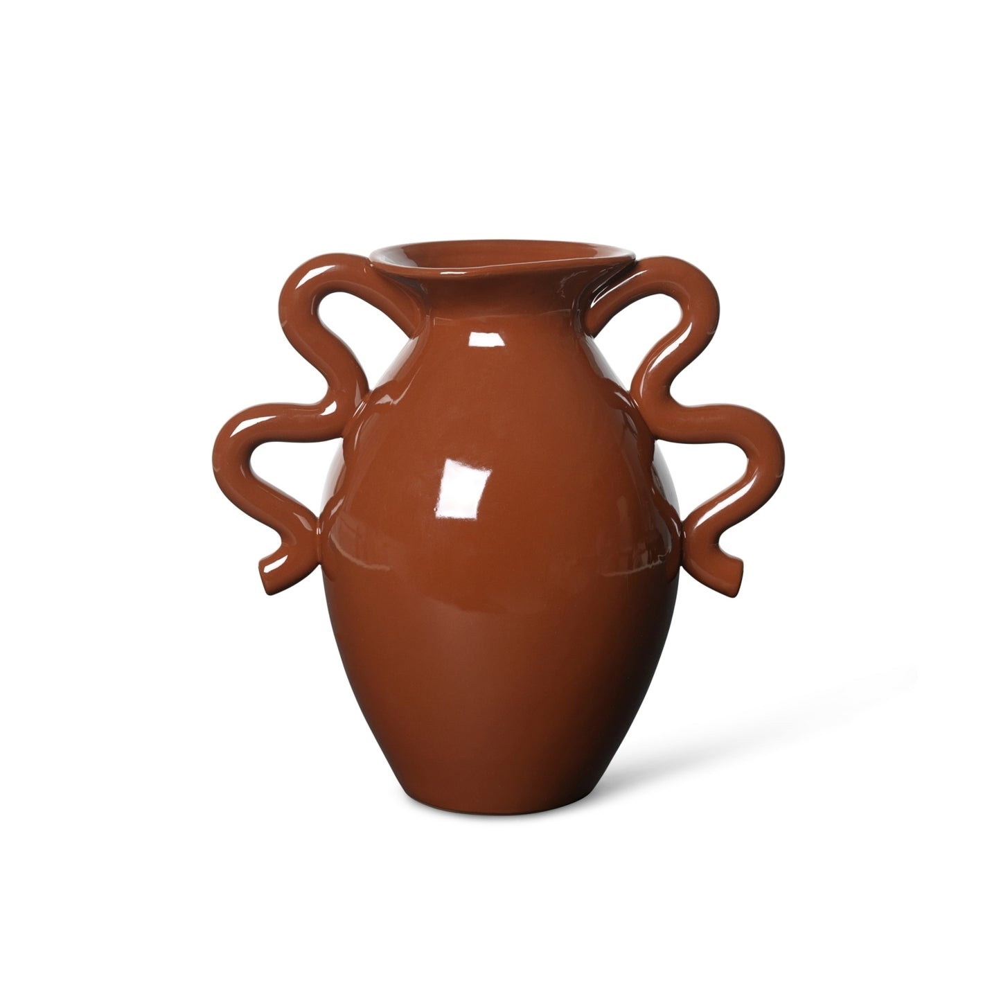 Ferm Living Verso maljakko terracotta