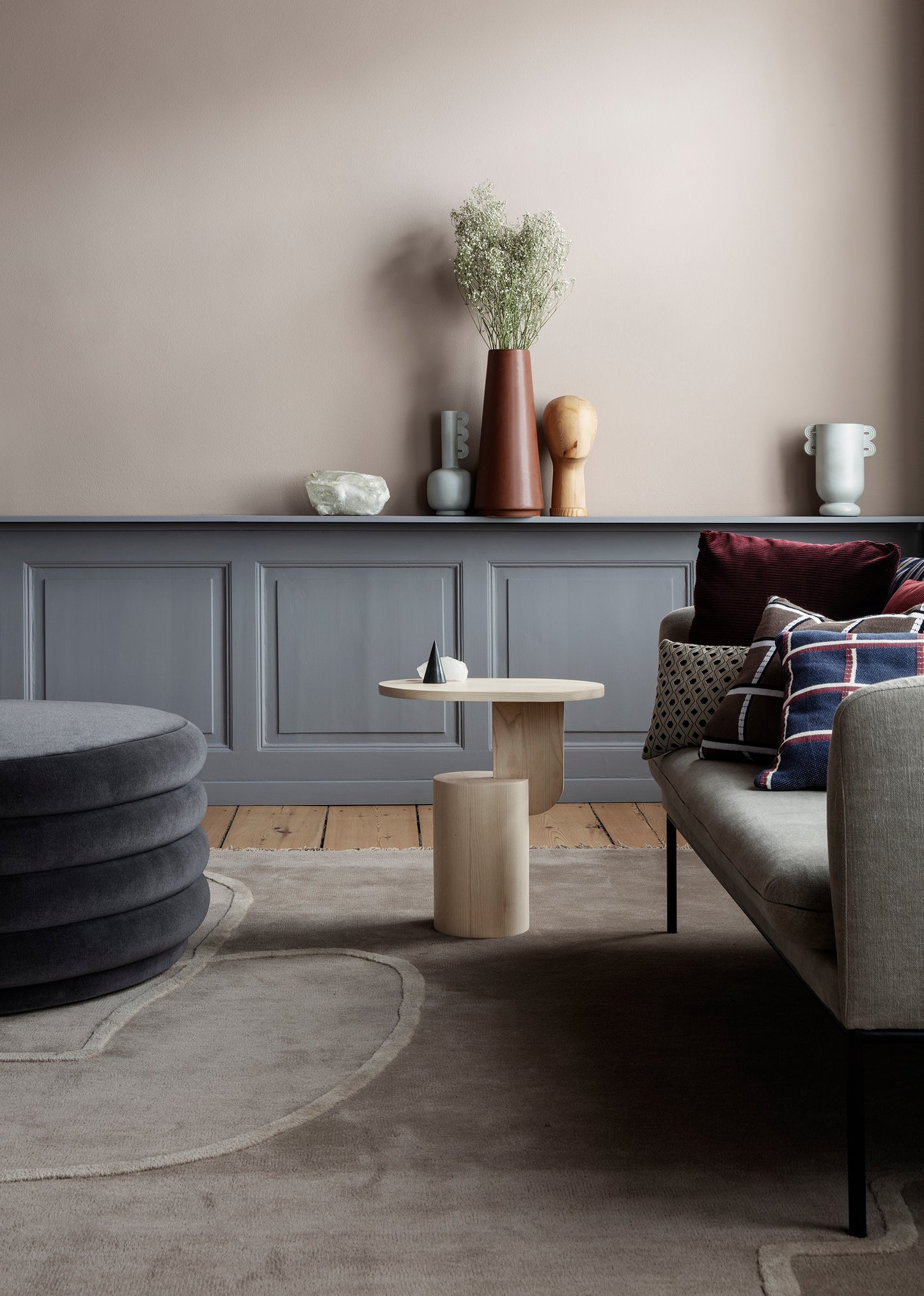 Ferm Living Insert sivupöytä musta