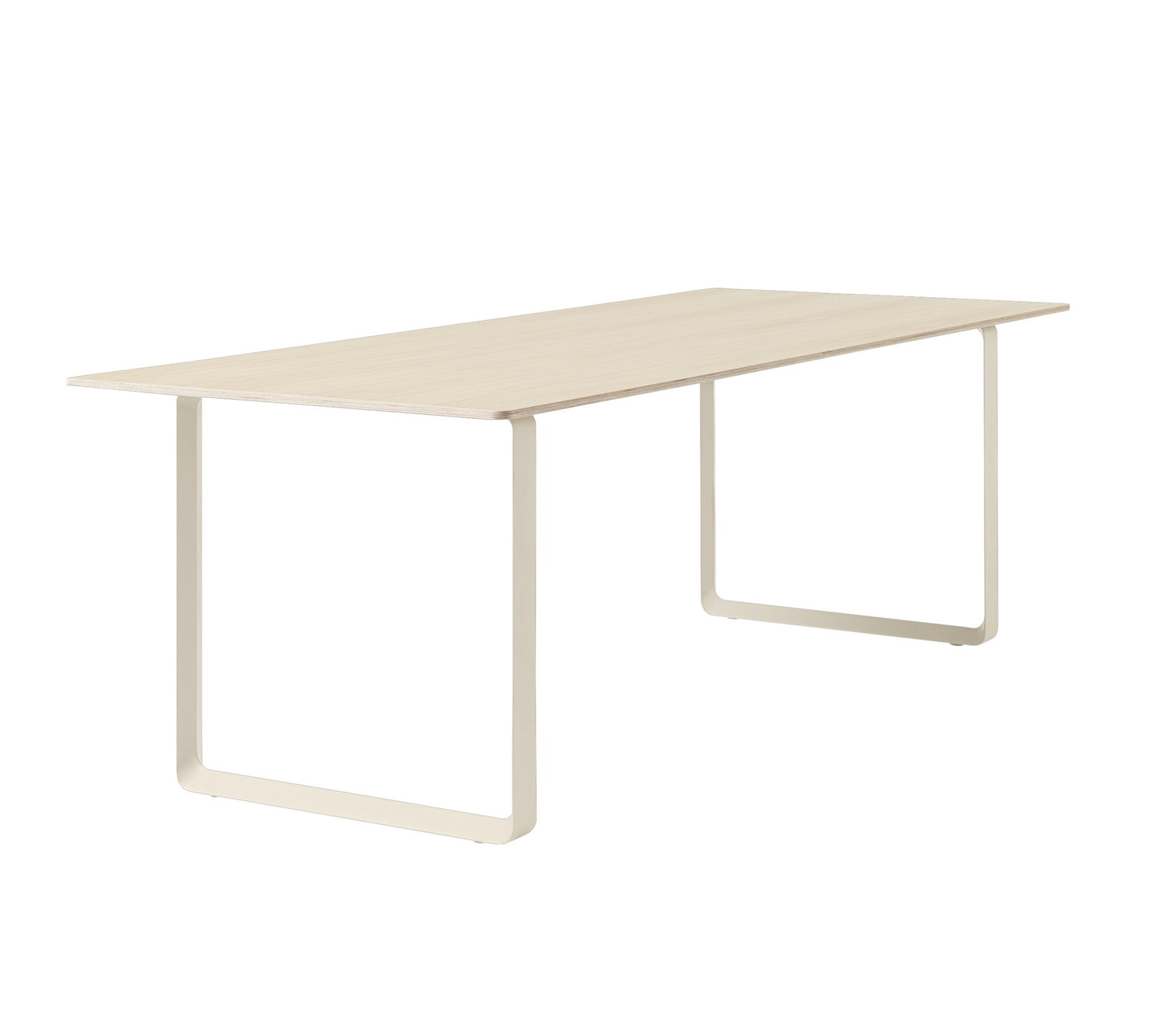 Muuto 70/70 pöytä 225x90 massiivitammi/hiekka