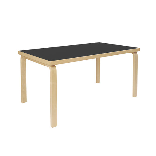 Artek 81A pöytä musta linoleum