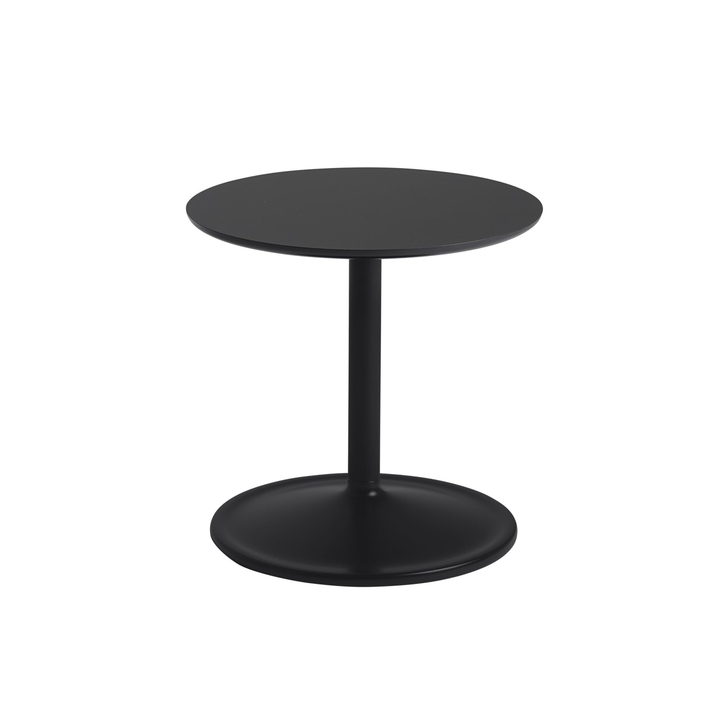 Muuto Soft sivupöytä Ø41 matala musta