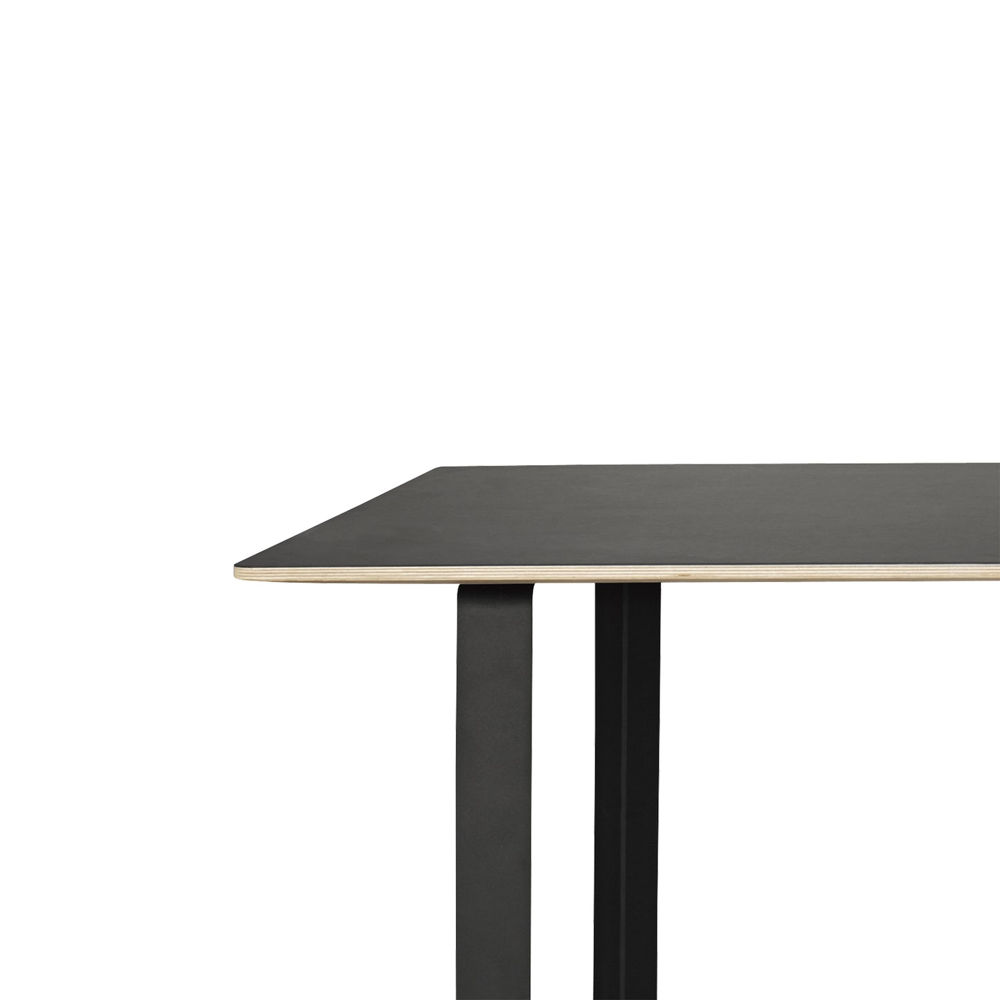 Muuto 70/70 pöytä 170x85 musta/musta
