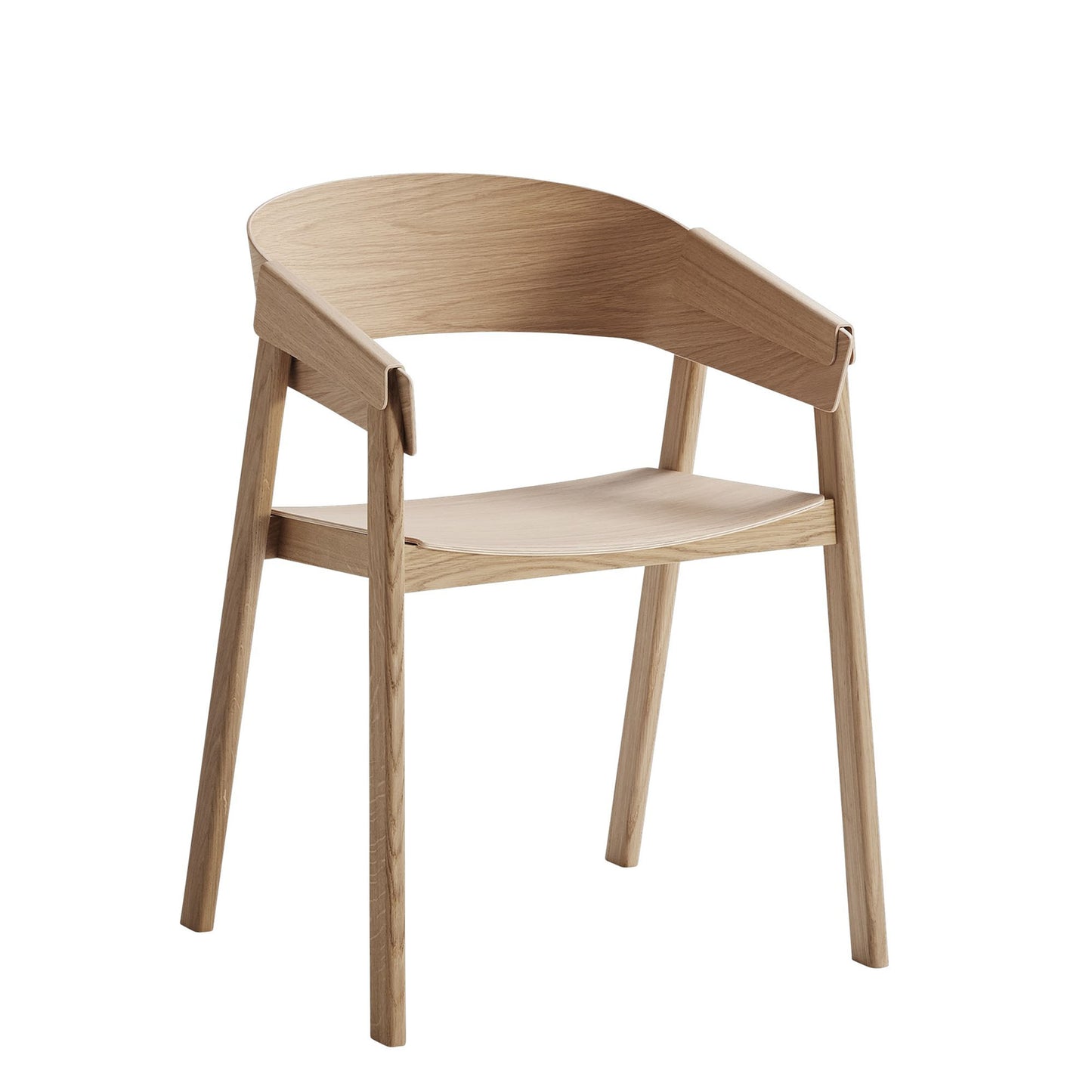 Muuto Cover käsinojatuoli tammi