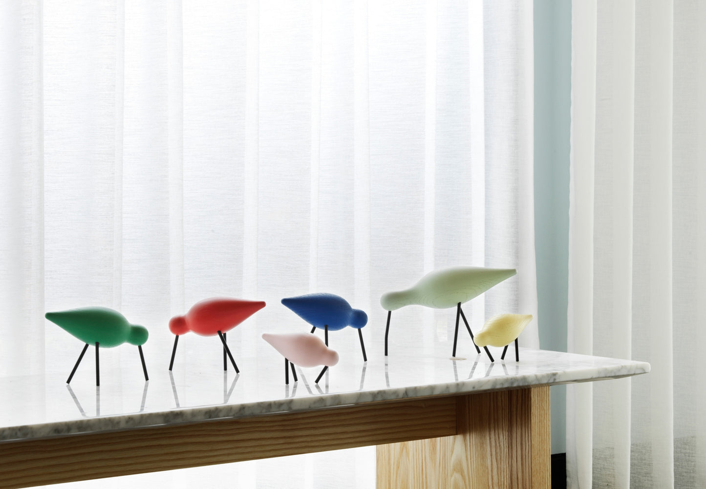 Normann Copenhagen Shorebird M punainen/musta