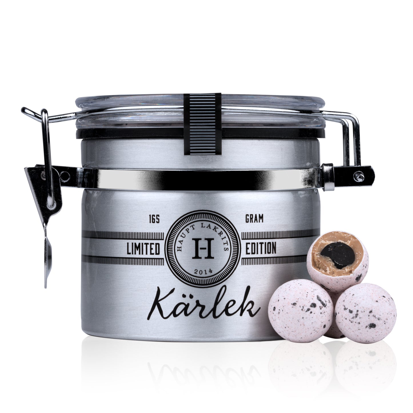 Haupt Lakrits Kärlek 2.0 lakritsipurkki