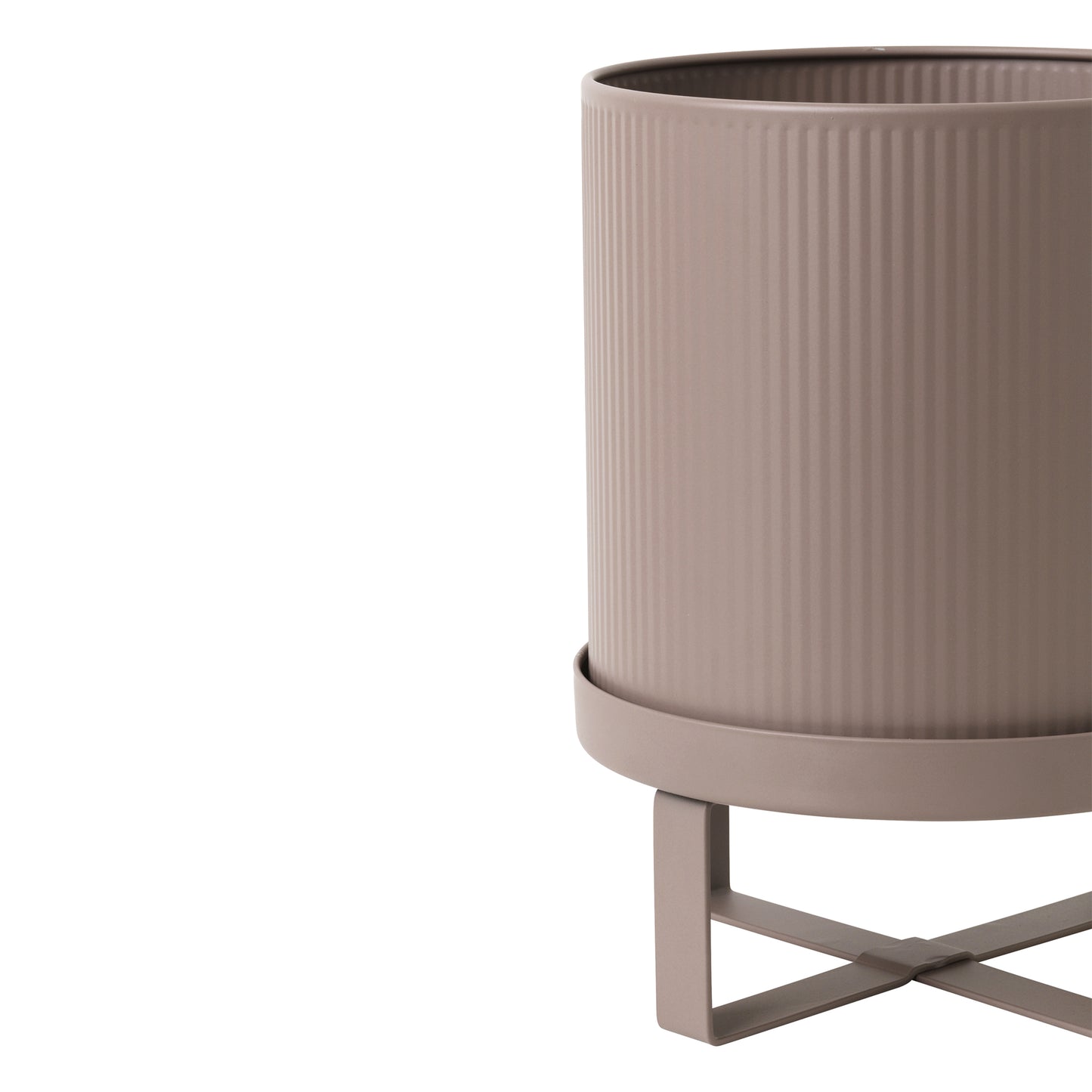 Ferm Living Bau ruukku iso haalea roosa