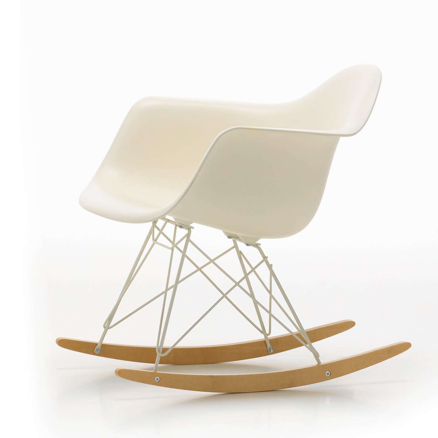 Vitra Eames RAR keinutuoli kerma