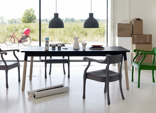 Muuto Raw nojatuoli harmaa