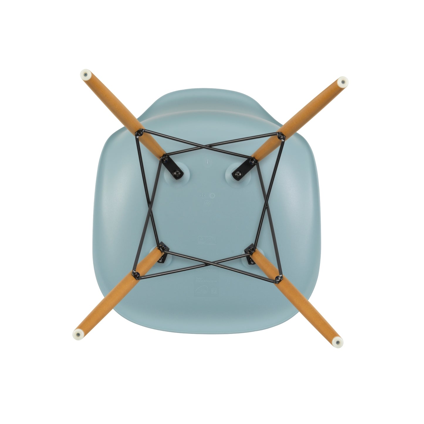 Vitra Eames DSW tuoli jäänharmaa/vaahtera