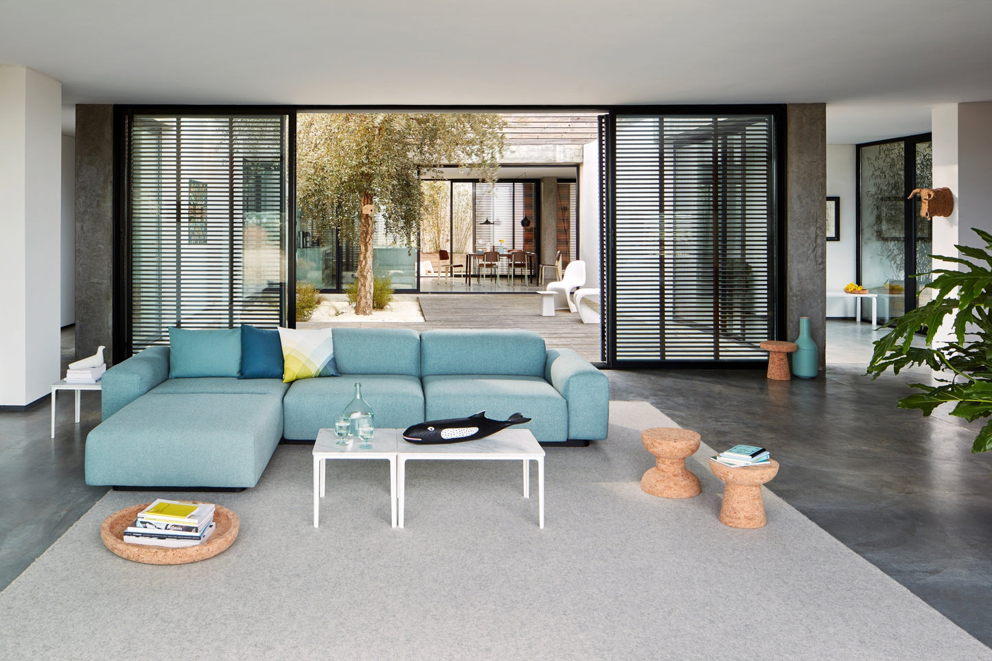 Vitra Herringbone tyyny keltainen