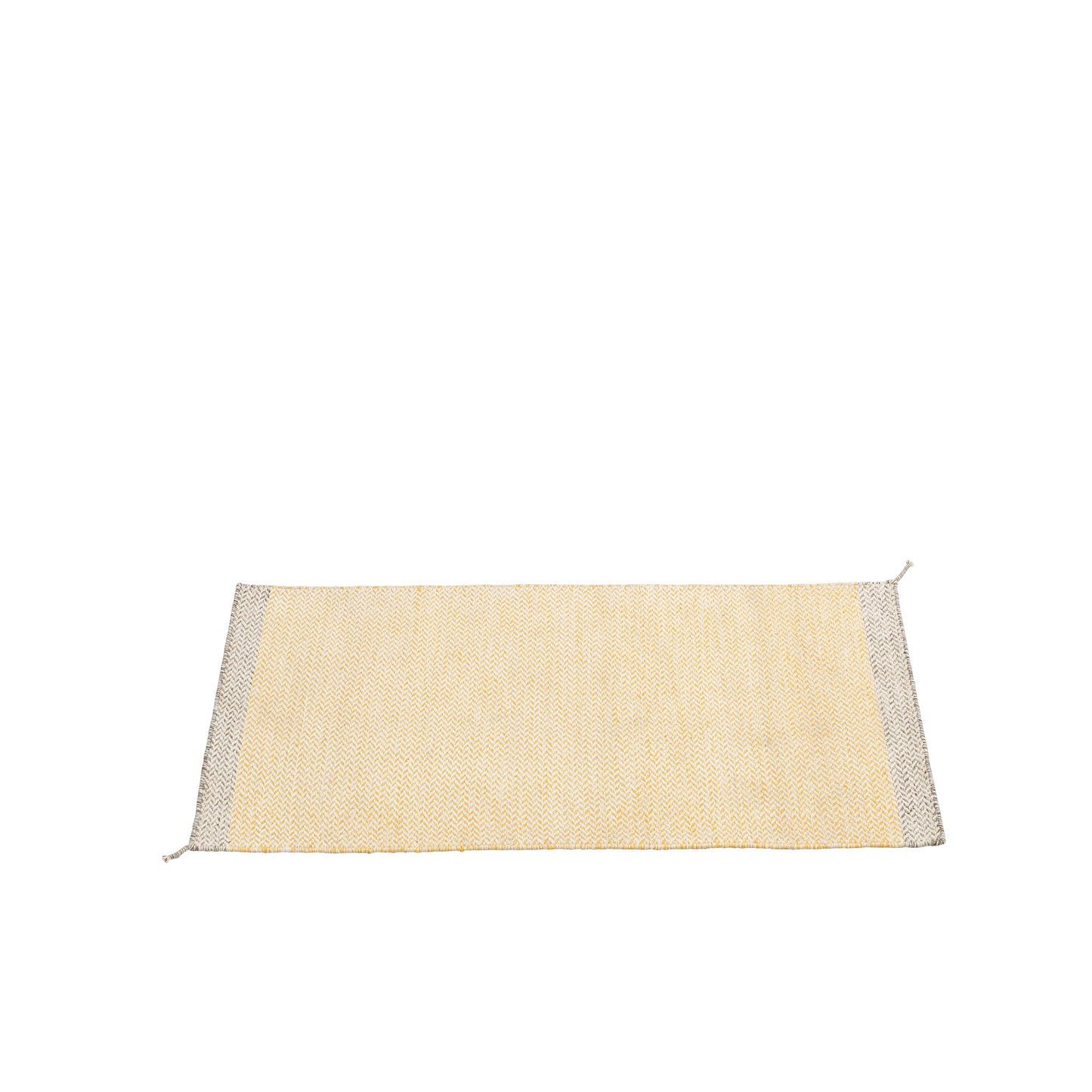 Muuto Ply matto 85x140 keltainen