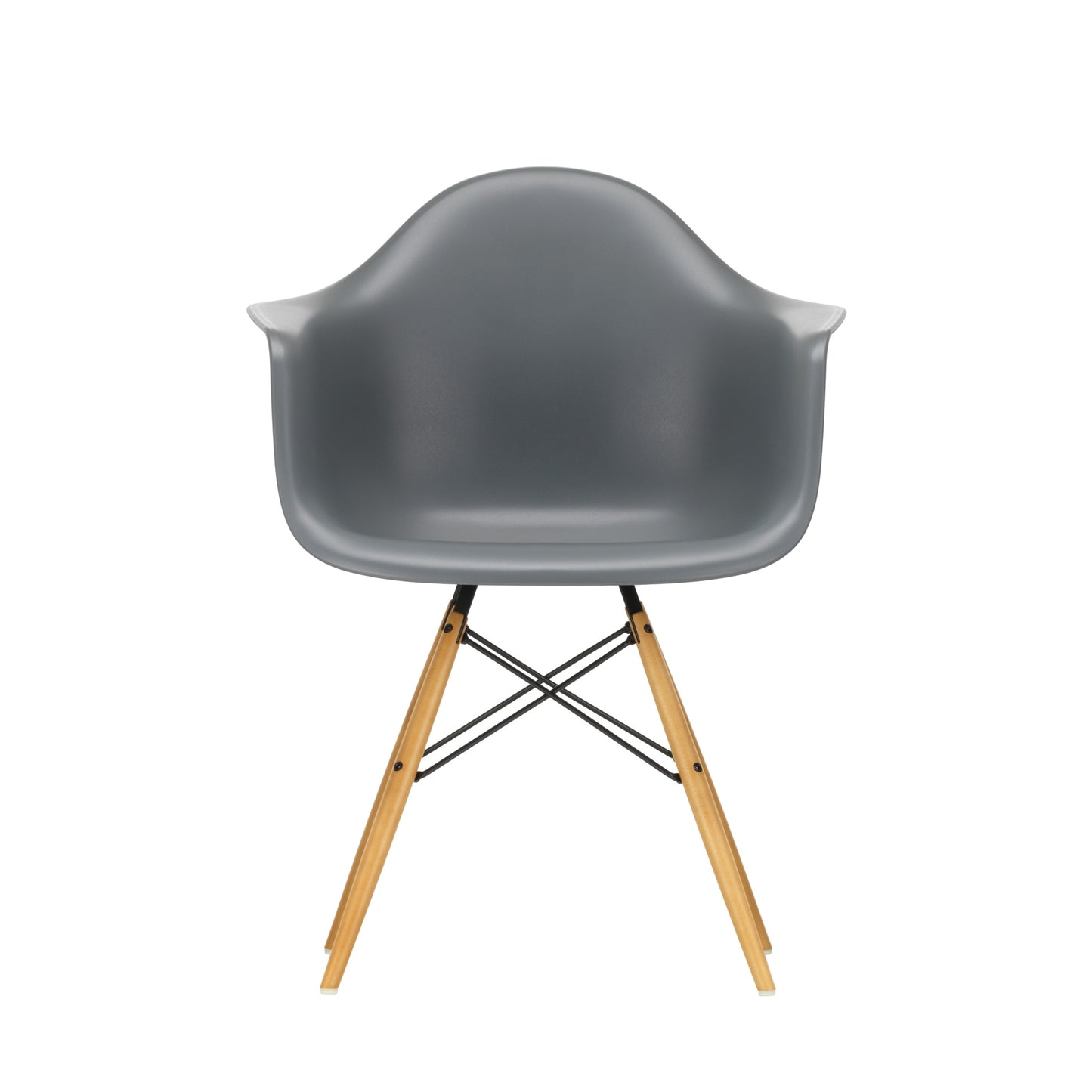 Vitra Eames DAW tuoli harmaa/vaahtera