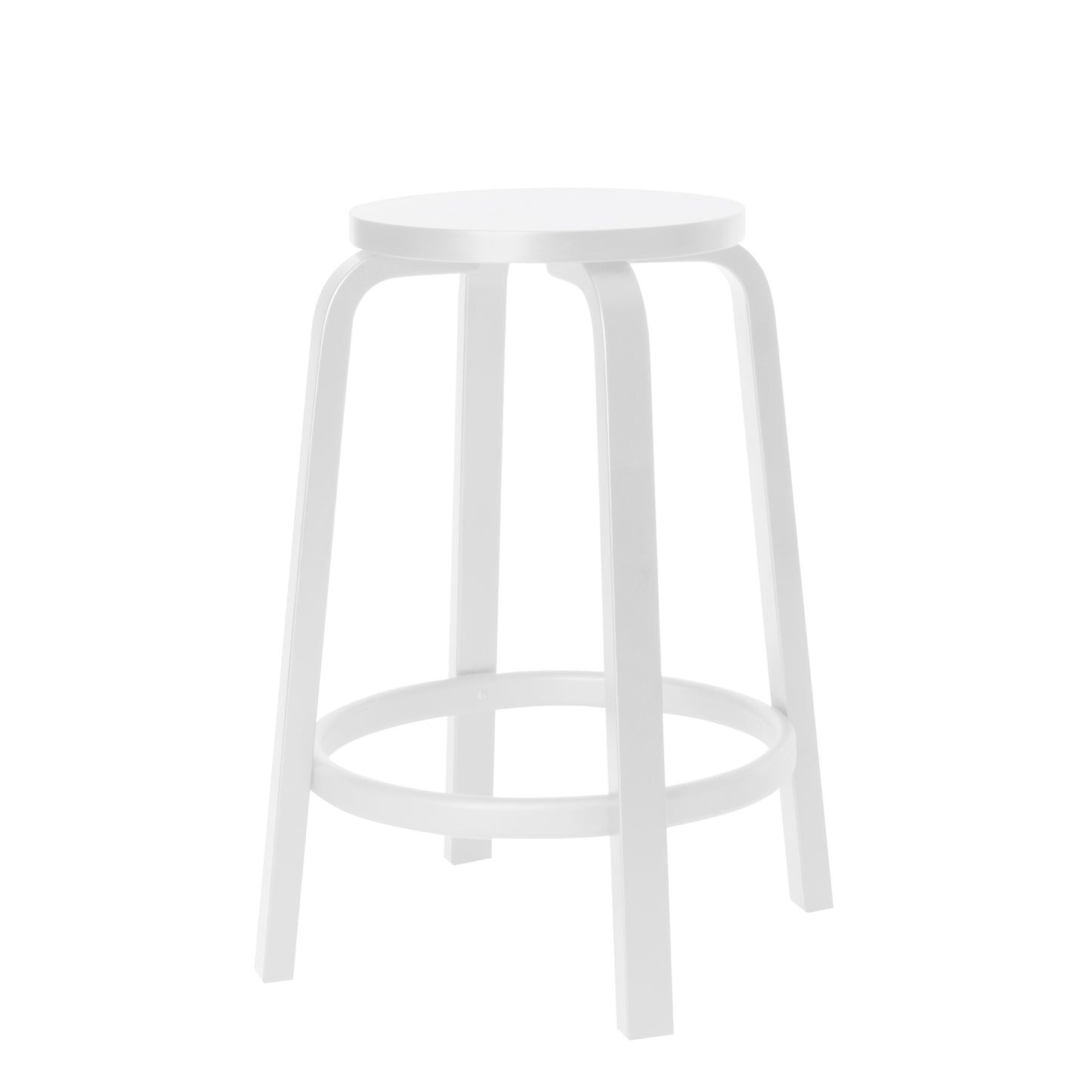 Artek 64 baarijakkara maalattu valkoinen