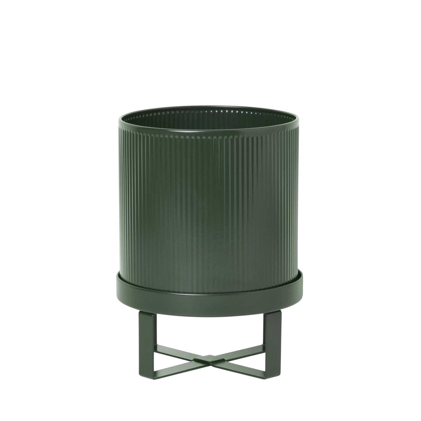 Ferm Living Bau ruukku pieni tummanvihreä