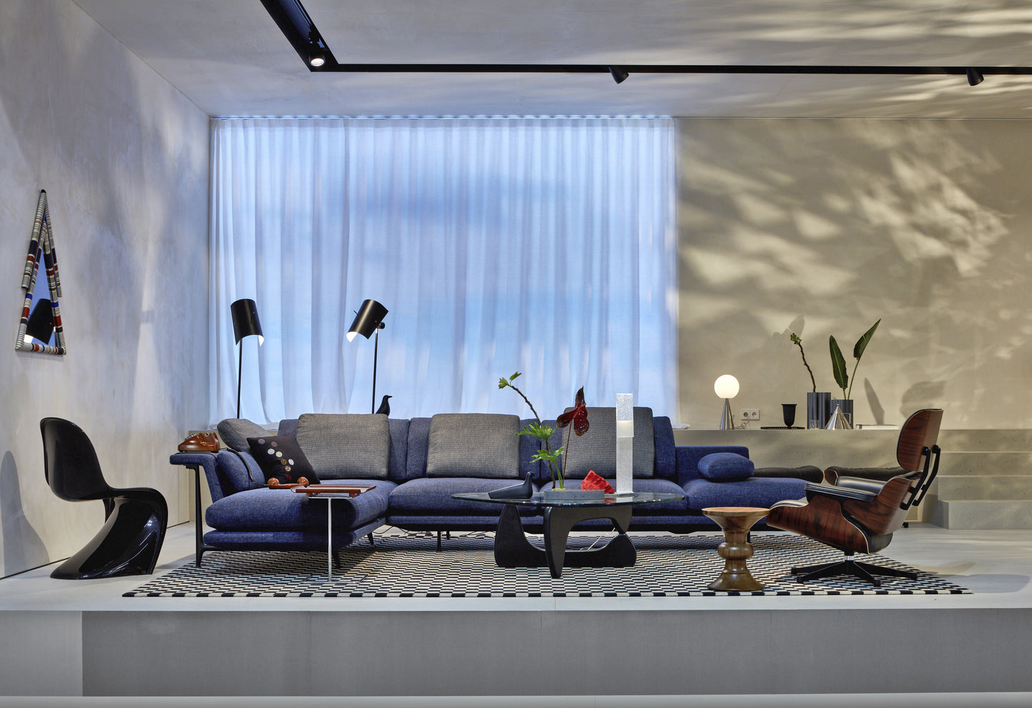 Vitra Noguchi sohvapöytä pähkinä