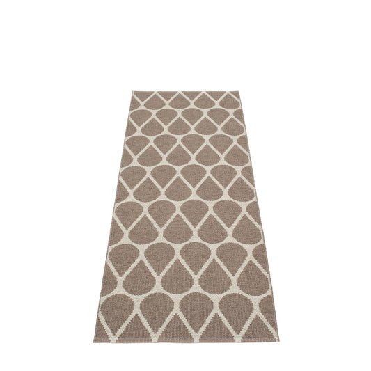 Pappelina Otis 70x200 dark mud/linen