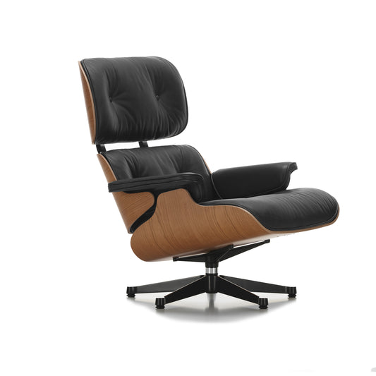Vitra Eames Lounge Chair kirsikka/musta nahka