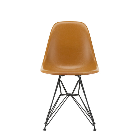 Vitra Eames DSR Fiberglass musta/dark ochre
