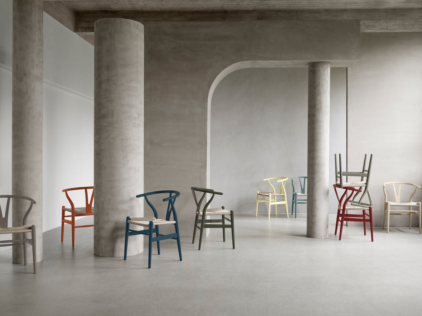 Carl Hansen & Søn CH24 Wishbone Soft Barley pyökki/luonnonväri