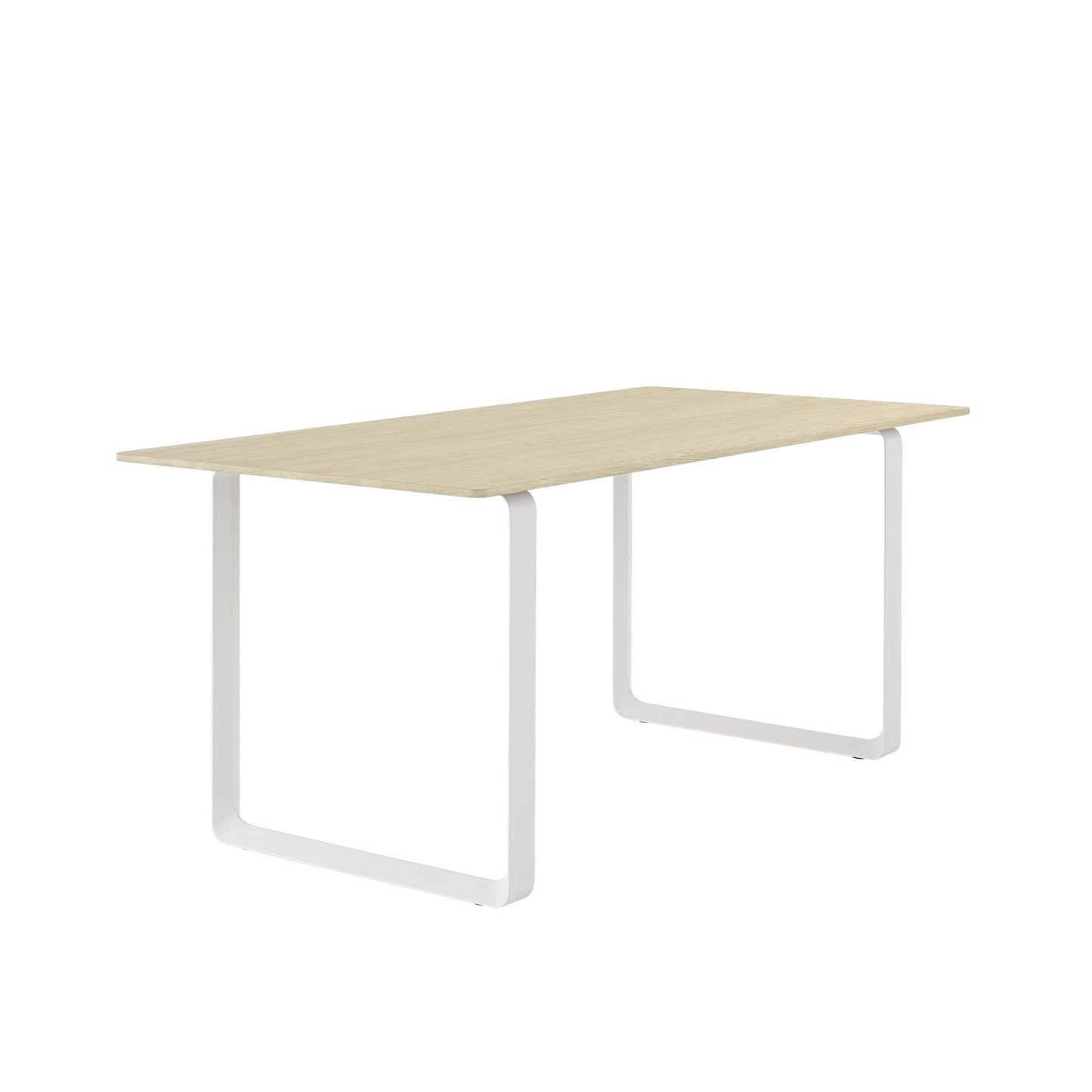 Muuto 70/70 pöytä 170x85 massiivitammi/valkoinen