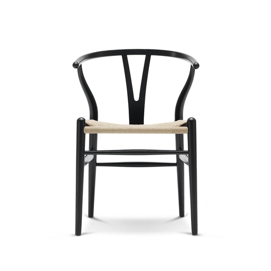 Carl Hansen & Søn CH24 Wishbone musta tammi/luonnonväri