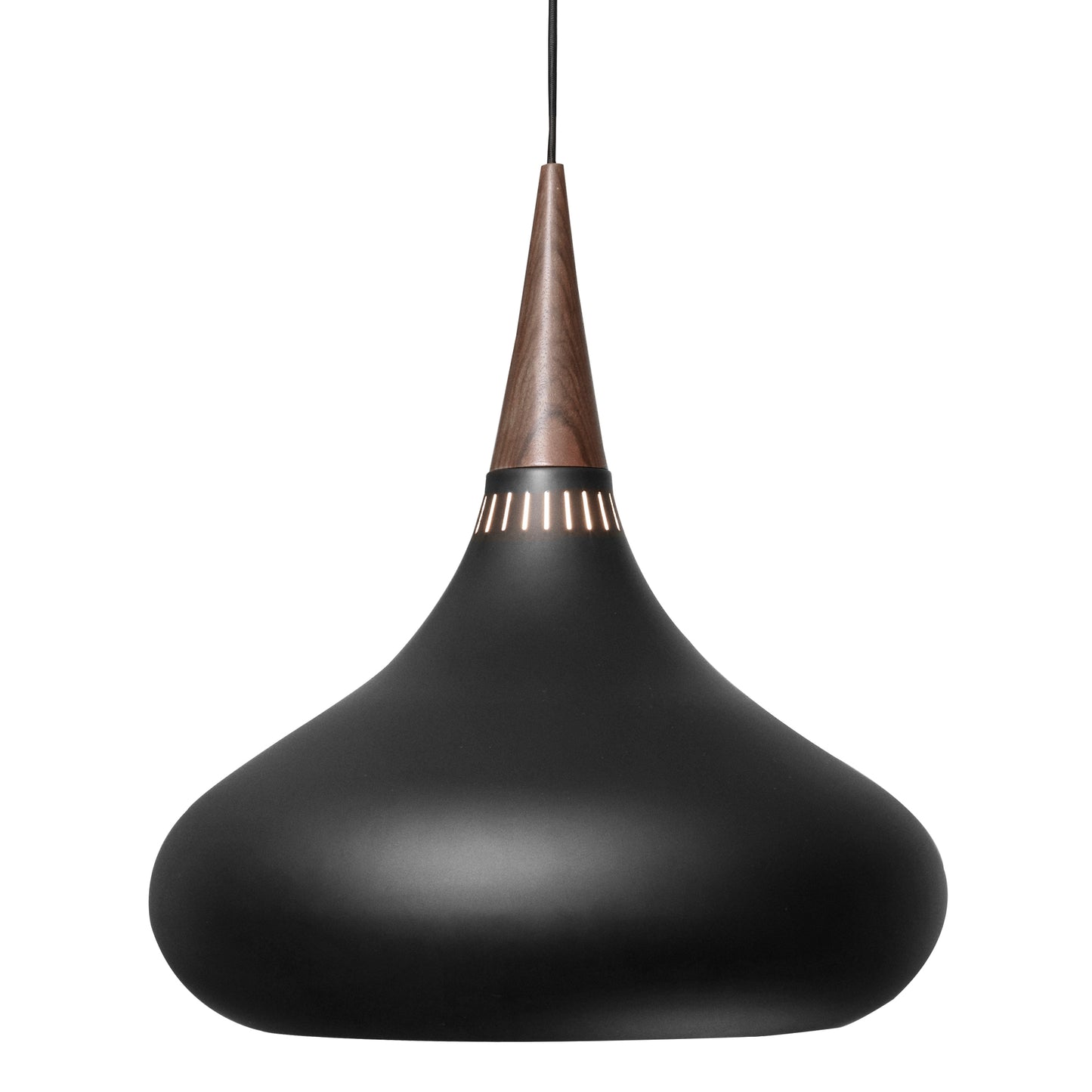 Fritz Hansen Orient P2 valaisin musta