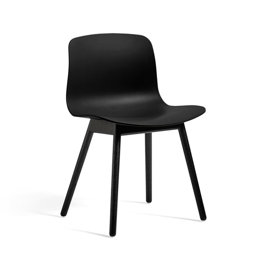 HAY About a Chair AAC12 musta/musta tammi