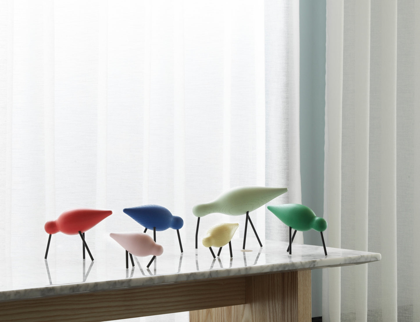 Normann Copenhagen Shorebird S keltainen/musta