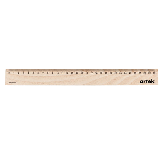Artek viivotin 30cm pyökki
