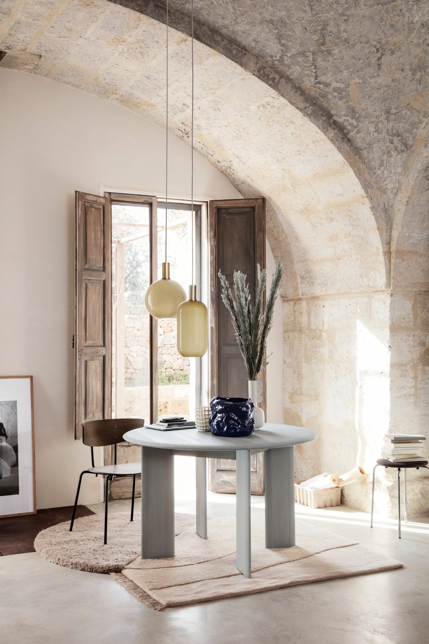 Ferm Living Opal Sphere varjostin Southern Moss