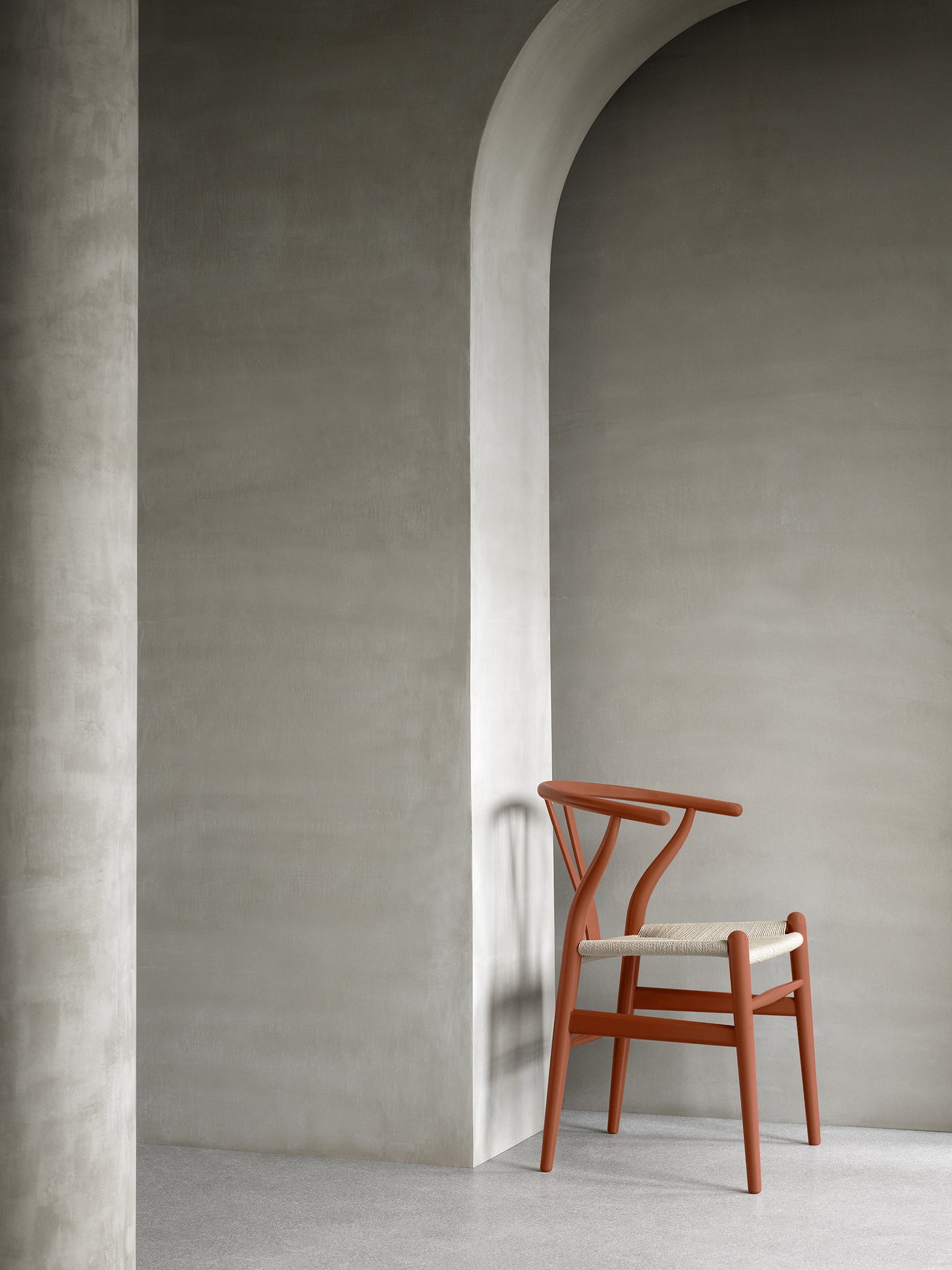 Carl Hansen & Søn CH24 Wishbone Soft Terracotta pyökki/luonnonväri
