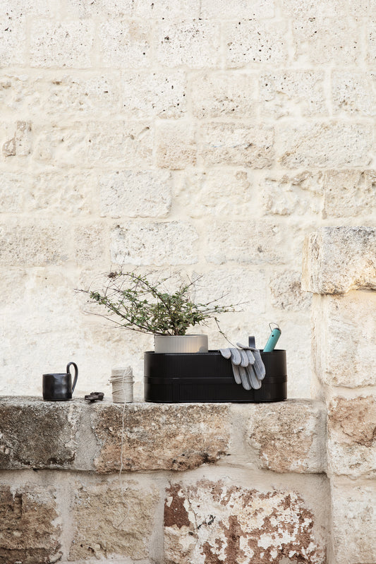 Ferm Living Bau Balcony Box musta