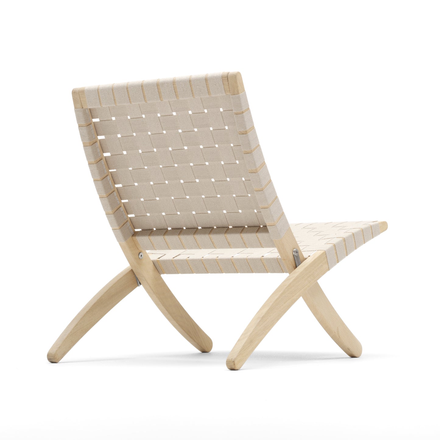 Carl Hansen & Søn MG501 Cuba lepotuoli öljytty tammi/valkoinen
